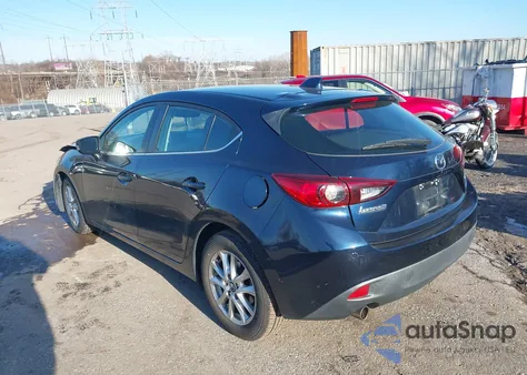 2016 Mazda Mazda3 I Touring z USA, uszkodzony, nr VIN 3MZBM1M70GM273275